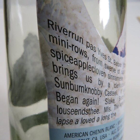 Glass Bottle Pacific Rim Volcano & Lady on Seashell with pink flowers - Picture 10 of 16